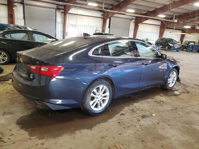 CHEVROLET MALIBU LT 2017 blue sedan 4d gas 1G1ZE5ST1HF118928 photo #4