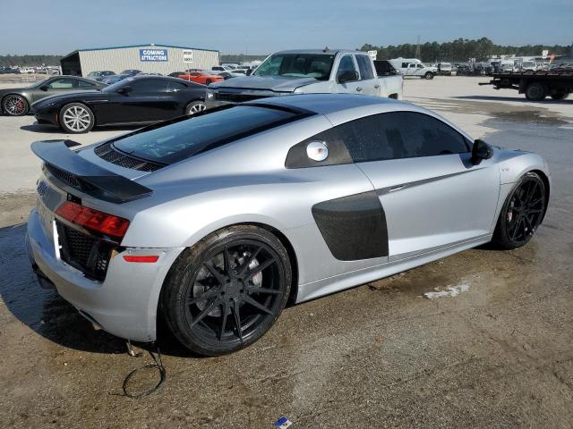 AUDI R8 5.2 PLU 2017 silver  gas WUAKBAFX3H7901379 photo #4