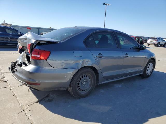 VOLKSWAGEN JETTA BASE 2015 gray  gas 3VW2K7AJ2FM336416 photo #4