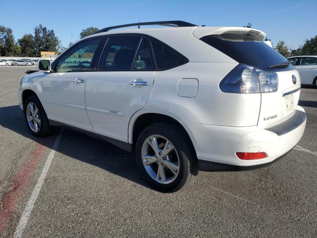 LEXUS RX 400H 2008 white  hybrid engine JTJHW31U782856381 photo #3