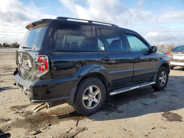 HONDA PILOT EXL 2008 black  gas 5FNYF18728B010129 photo #4