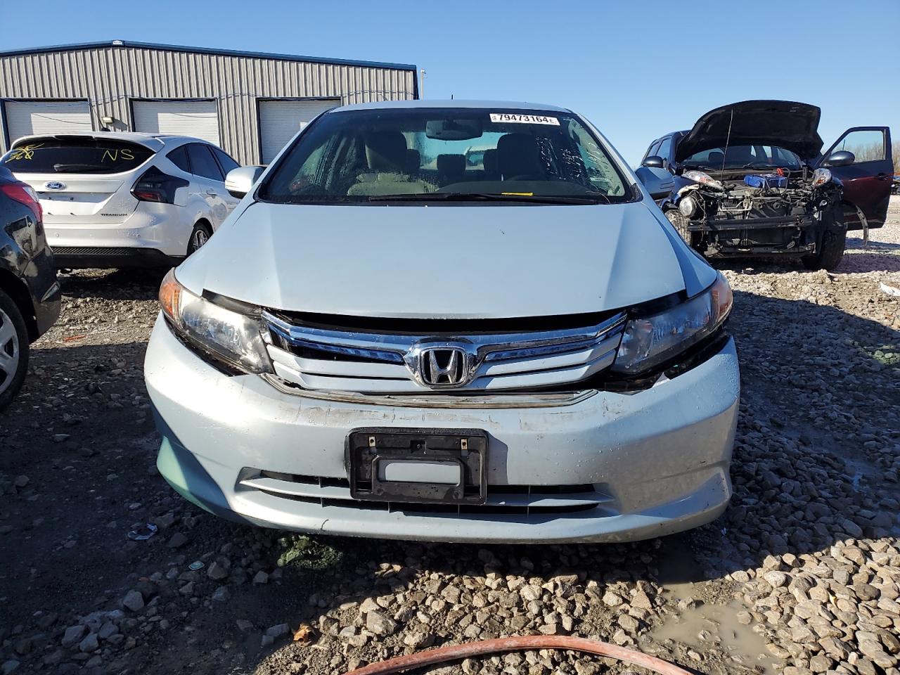 Lot #3024717616 2012 HONDA CIVIC HYBR