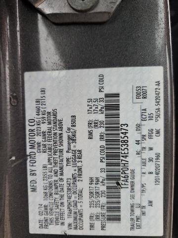 VIN 1FA6P0H74E5385473 2014 Ford Fusion, SE no.12