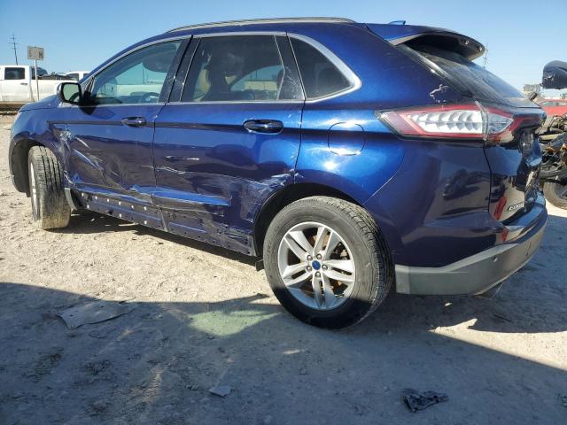 FORD EDGE SEL 2016 blue 4dr spor gas 2FMPK3J81GBB29884 photo #3