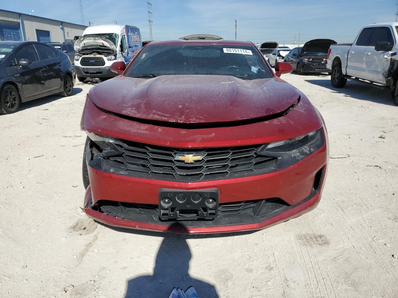 Lot #3026221289 2021 CHEVROLET CAMARO LS