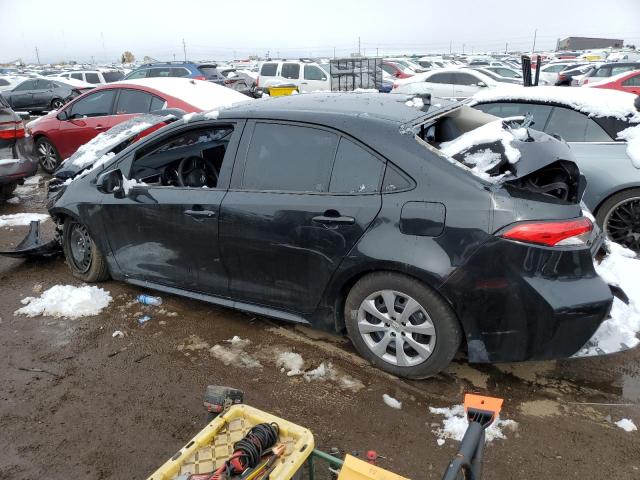 TOYOTA COROLLA LE 2021 black  gas 5YFEPMAE0MP183446 photo #3