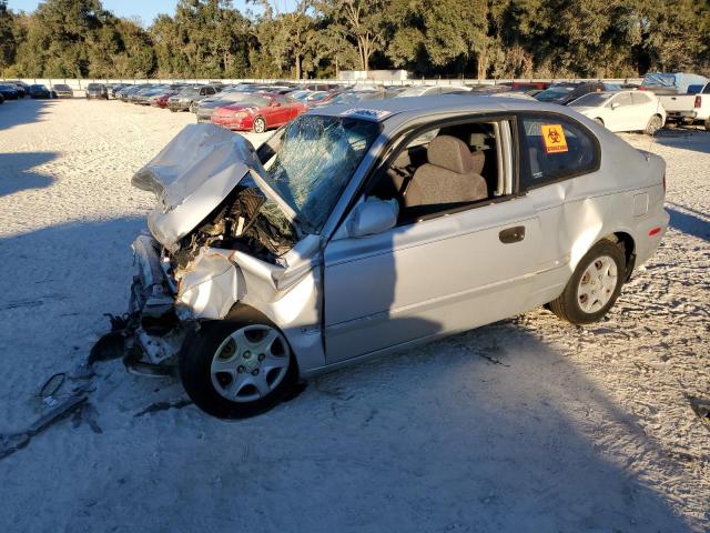 HYUNDAI ACCENT GS 2005 silver  gas KMHCG35CX5U357839 photo #1