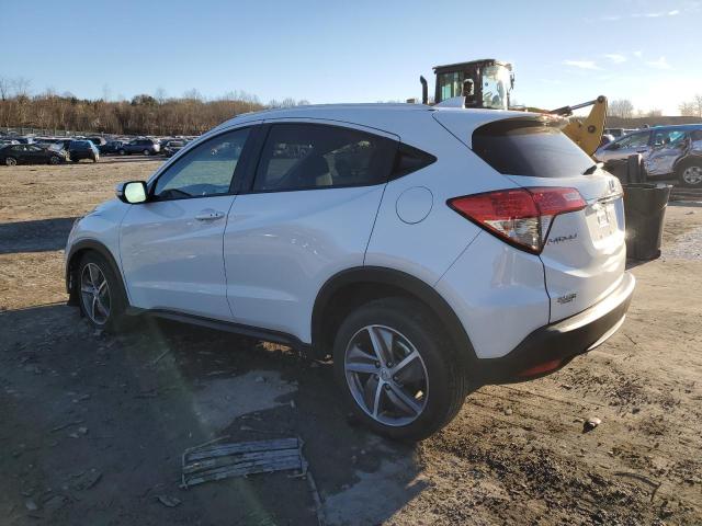 HONDA HR-V EXL 2021 white  gas 3CZRU6H73MM710846 photo #3