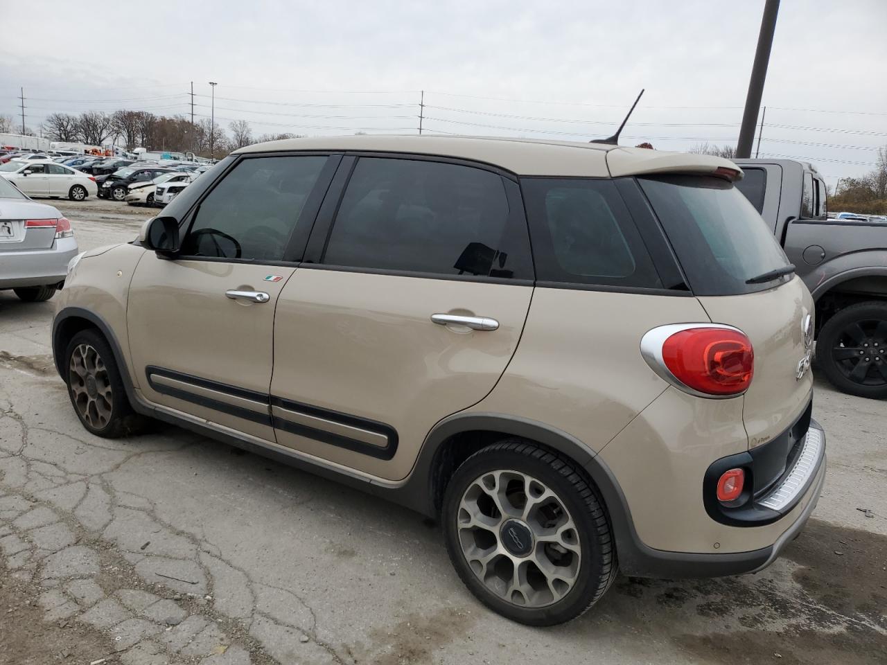 Lot #2986646076 2014 FIAT 500L TREKK