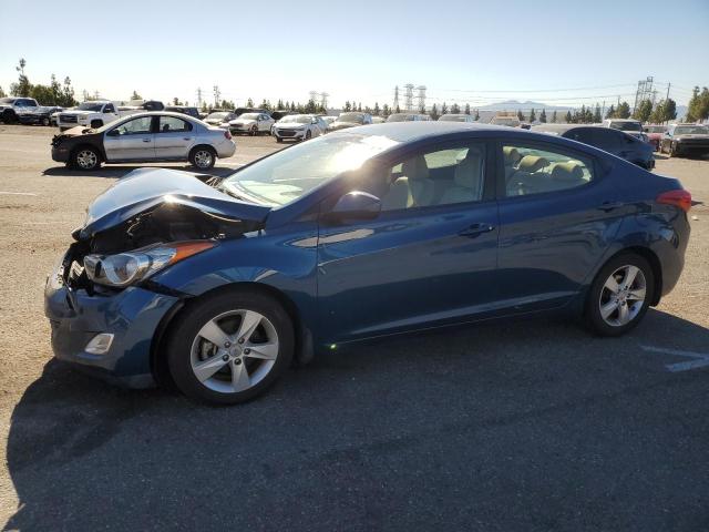 HYUNDAI ELANTRA GL 2013 blue  gas KMHDH4AE2DU955713 photo #1