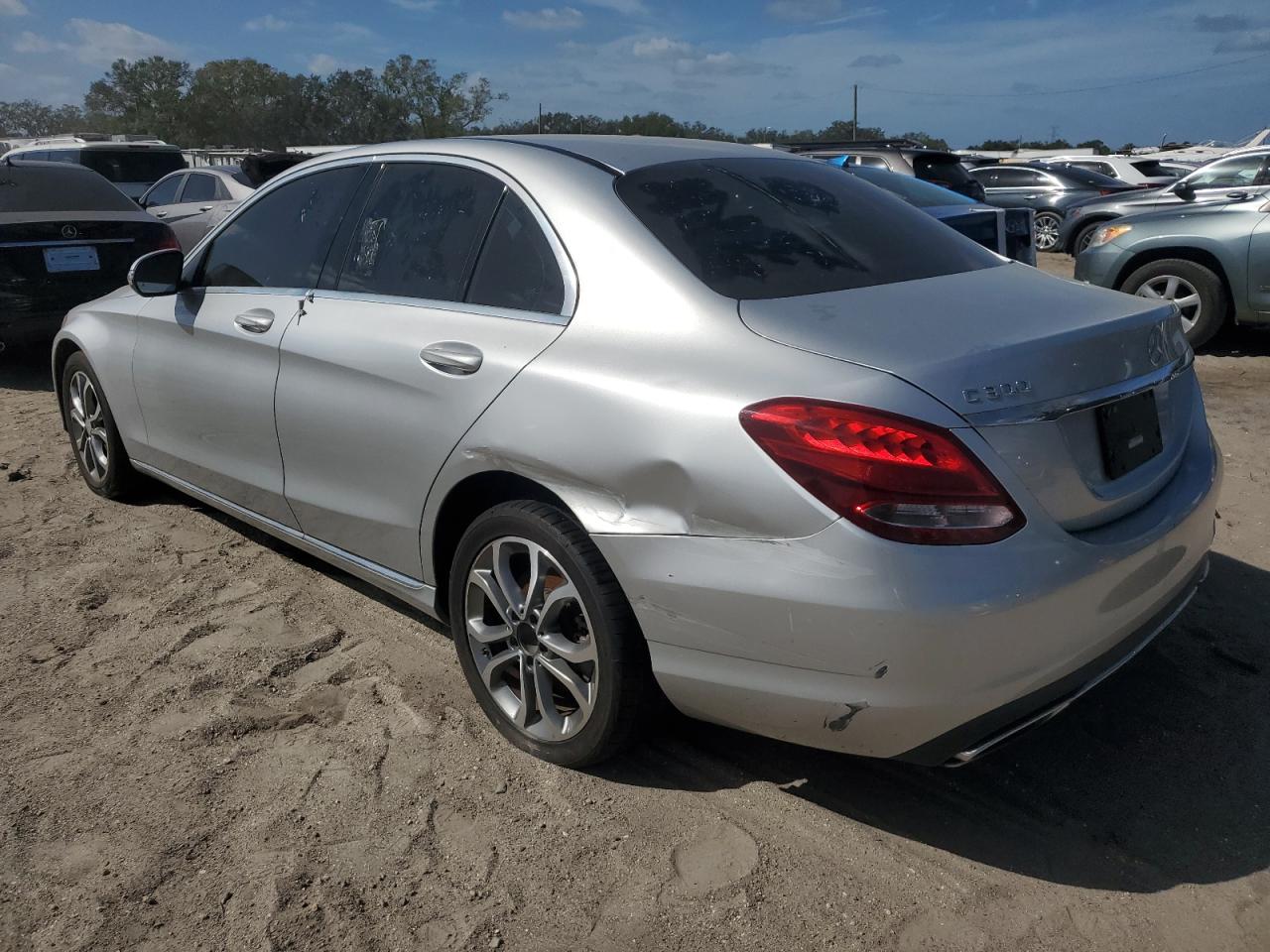 Lot #2986717242 2015 MERCEDES-BENZ C 300