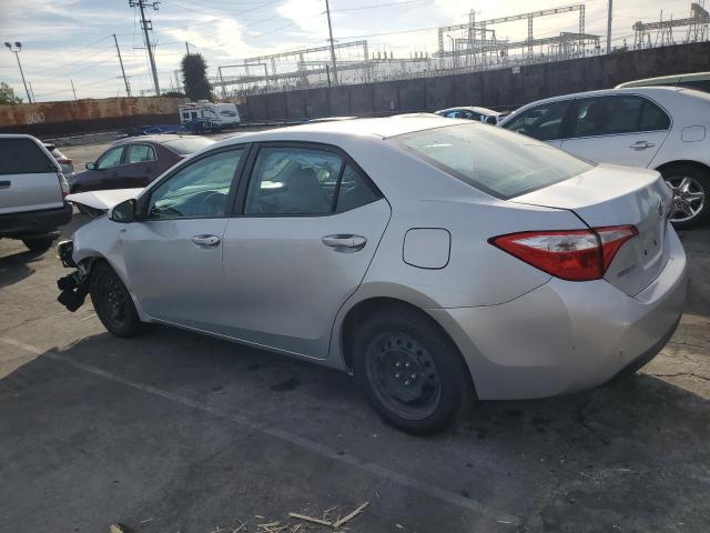 TOYOTA COROLLA L 2015 silver  gas 2T1BURHEXFC363499 photo #3