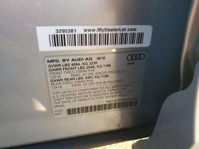 VIN WA1JCCFS8HR001923 2017 AUDI Q3 no.13