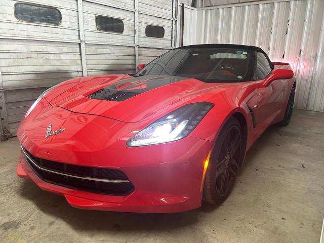 CHEVROLET CORVETTE S 2014 red converti gas 1G1YF3D75E5117036 photo #3