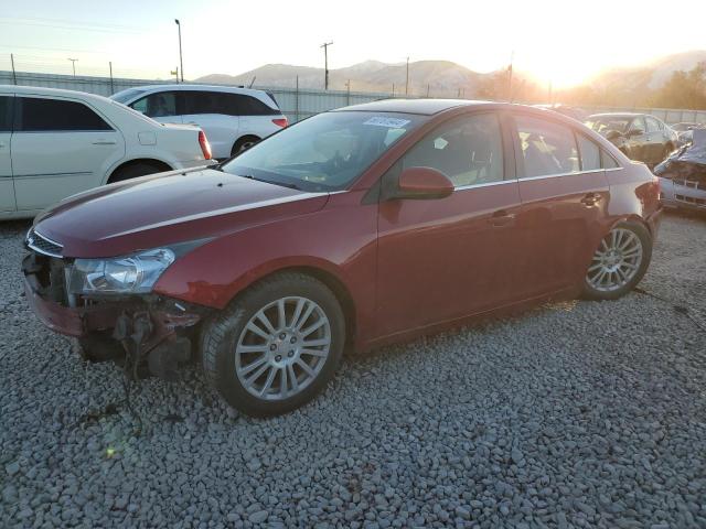 CHEVROLET CRUZE ECO 2013 maroon sedan 4d gas 1G1PH5SB8D7152035 photo #1