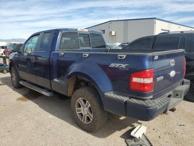 FORD F150 2007 blue  gas 1FTRX04W37KB92868 photo #3