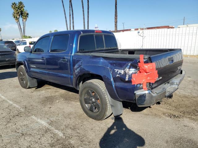 TOYOTA TACOMA DOU 2007 blue crew pic gas 5TEJU62N77Z365404 photo #3