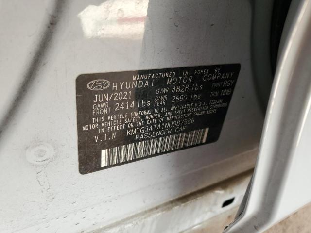 2022 GENESIS G70 BASE - KMTG34TA1NU087586