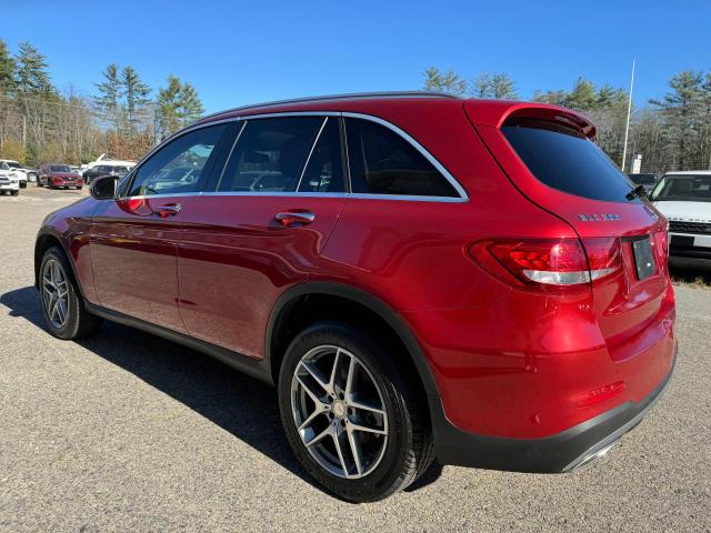 MERCEDES-BENZ GLC 300 4M 2016 red 4dr spor gas WDC0G4KB7GF012908 photo #4