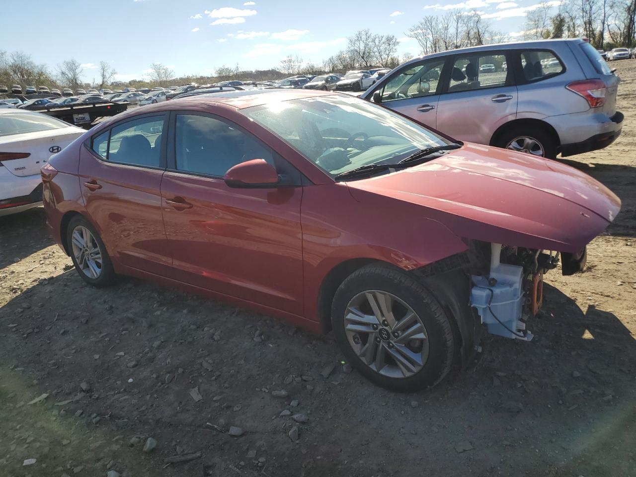 Lot #2972460718 2020 HYUNDAI ELANTRA SE