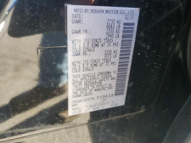 2023 INFINITI QX60 LUXE 5N1DL1FS3PC359418
