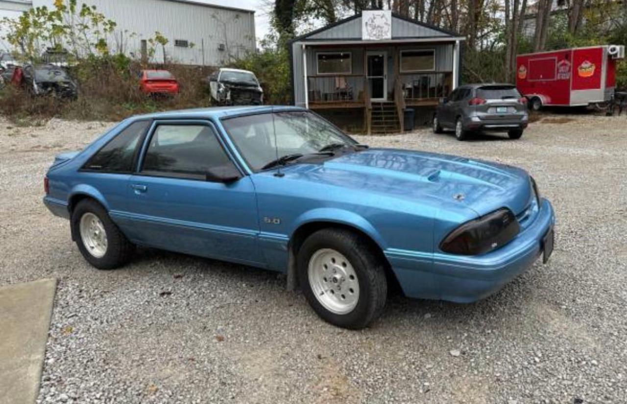 Lot #2991062219 1991 FORD MUSTANG LX