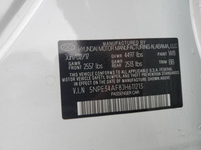 2018 HYUNDAI SONATA SPO - 5NPE34AF8JH611213
