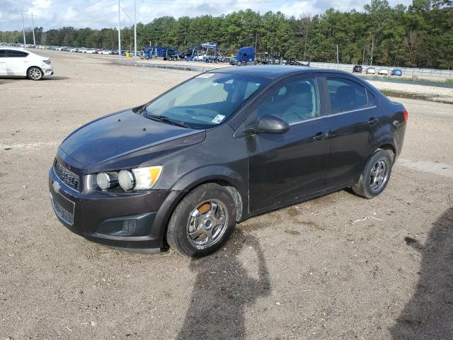 CHEVROLET SONIC LT 2013 charcoal  gas 1G1JC5SHXD4255936 photo #1