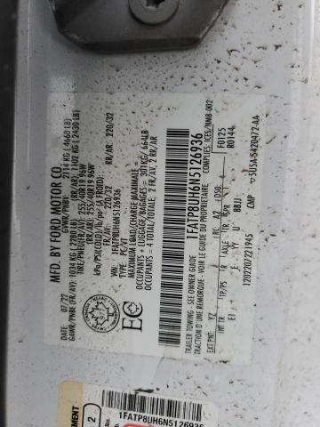 1FATP8UH6N5126936 2022 FORD ALL Models