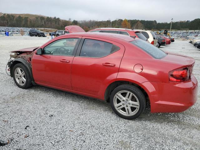 DODGE AVENGER SX 2013 red  gas 1C3CDZCB4DN624884 photo #3