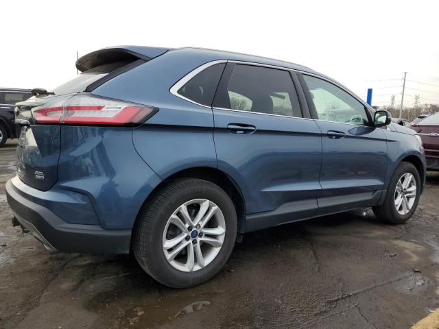 FORD EDGE SEL 2019 blue  gas 2FMPK4J93KBB13807 photo #4