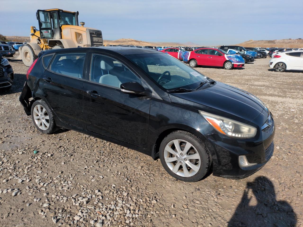 Lot #2977276611 2014 HYUNDAI ACCENT GLS