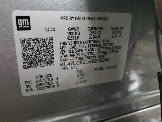 2024 BUICK ENVISTA AV - KL47LCE21RB220244