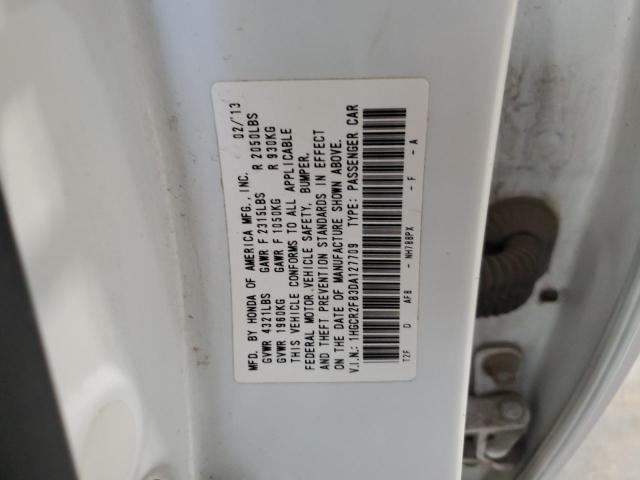 VIN 1HGCR2F83DA127709 2013 HONDA ACCORD no.12