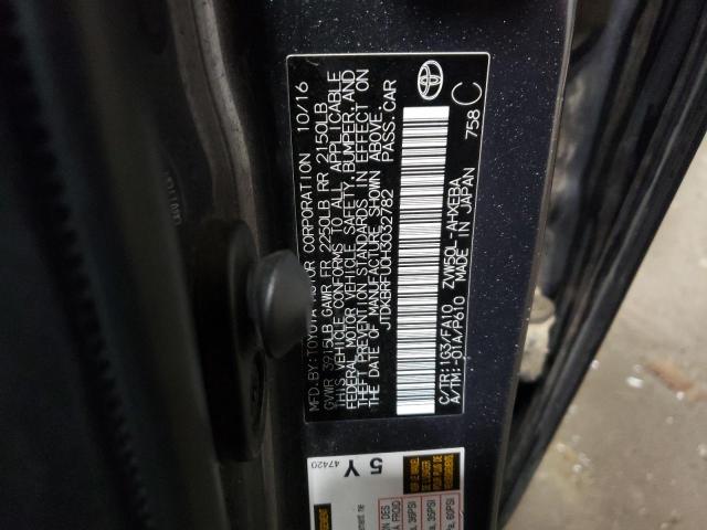 2017 TOYOTA PRIUS - JTDKBRFU0H3032782