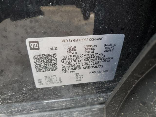 2024 CHEVROLET TRAILBLAZE - KL79MPSLXRB058773