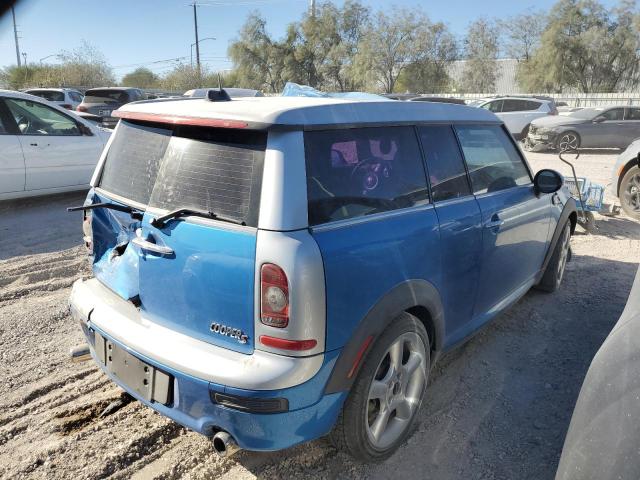 MINI COOPER S C 2009 blue station gas WMWMM33519TP90948 photo #4