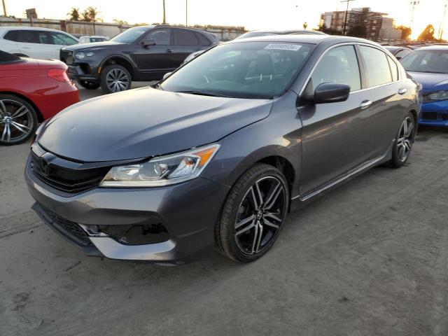 HONDA ACCORD SPO 2017 gray  Gasoline 1HGCR2F52HA274910 photo #1