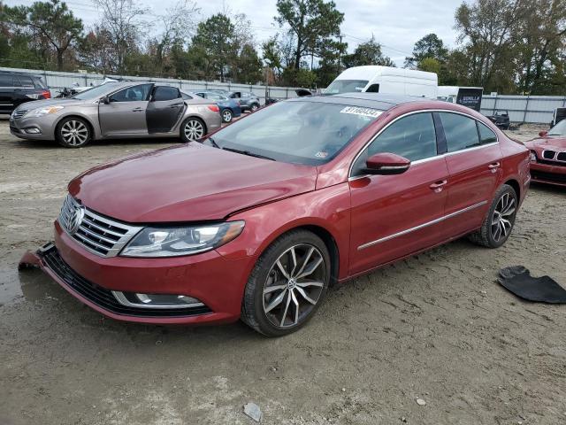 VOLKSWAGEN CC VR6 4MO 2016 red sedan 4d gas WVWGU7AN3GE508739 photo #1