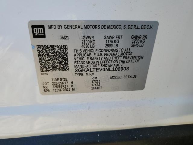 2022 GMC TERRAIN SL - 3GKALTEV0NL106903