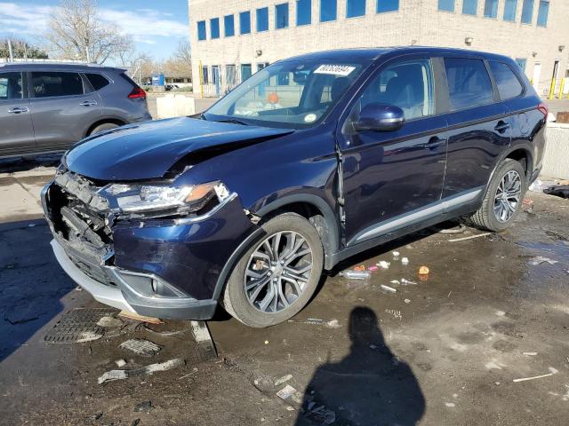 MITSUBISHI OUTLANDER 2018 blue  gas JA4AZ3A35JZ009577 photo #1