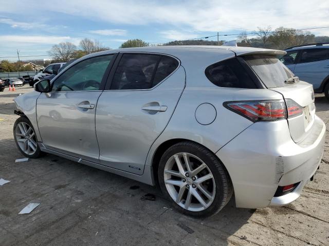 LEXUS CT 200 2015 silver hatchbac hybrid engine JTHKD5BH3F2226767 photo #3