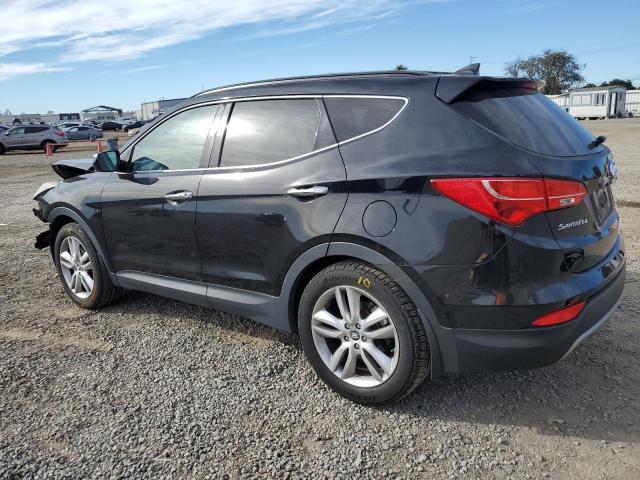 HYUNDAI SANTA FE S 2014 black  gas 5XYZU3LA1EG193763 photo #3