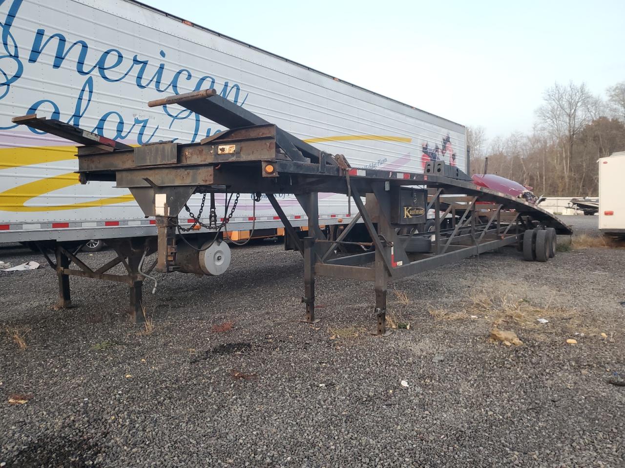 Lot #2989065538 2014 KAUFMAN CARHAULER