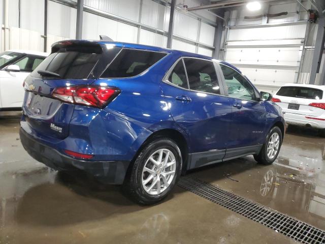 CHEVROLET EQUINOX LS 2022 blue  gas 3GNAXHEV0NS243284 photo #4