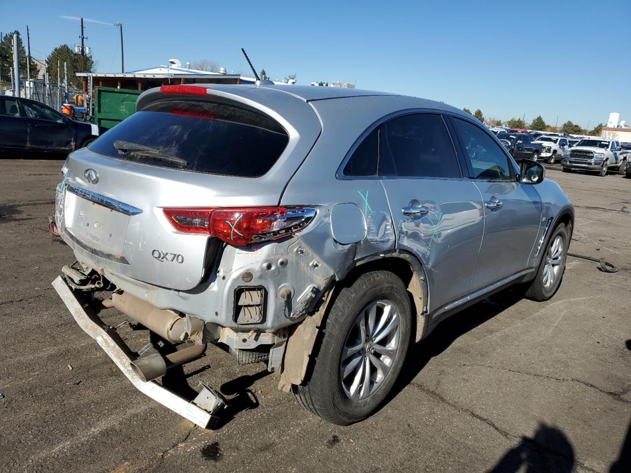 Lot #2991901152 2017 INFINITI QX70