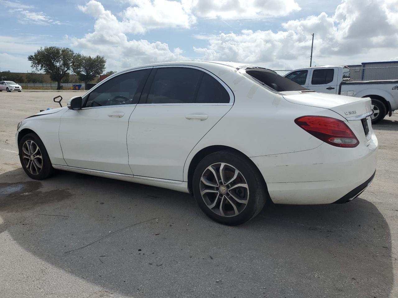 Lot #2974148366 2015 MERCEDES-BENZ C 300 4MAT