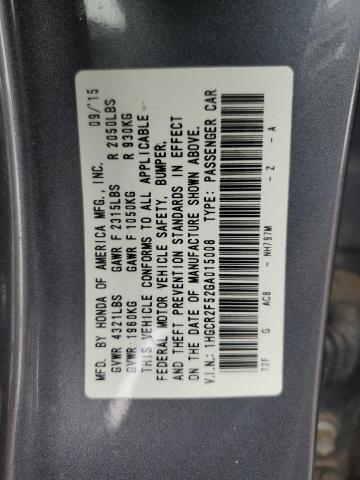 2016 HONDA ACCORD SPO - 1HGCR2F52GA015008