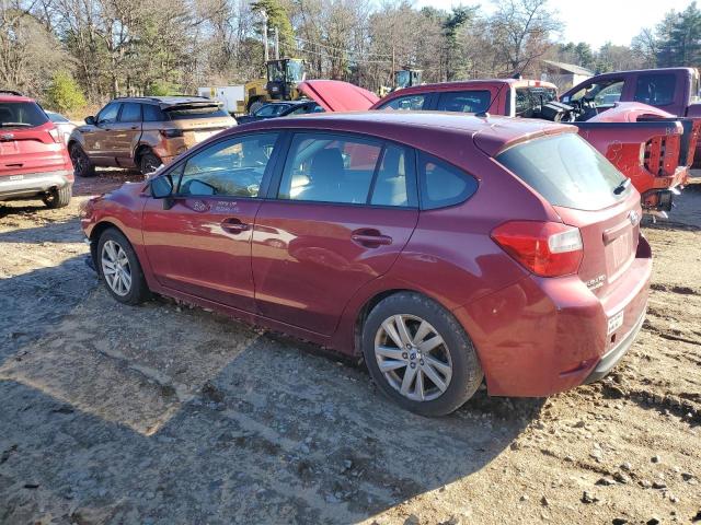 SUBARU IMPREZA PR 2016 burgundy  gas JF1GPAB6XG8260327 photo #3