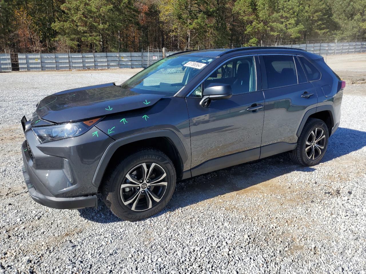 Lot #3038100192 2019 TOYOTA RAV4 LE